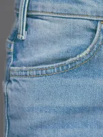 Hustler Ankle Jeans With Undone Hem