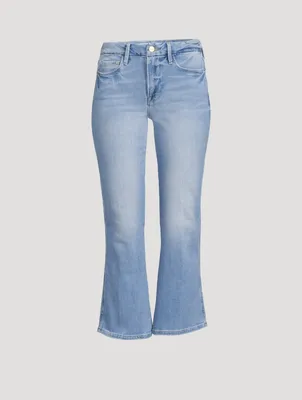 Le Crop Mini Bootcut Jeans