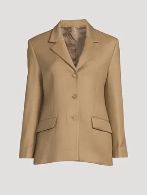 Isca Wool-Blend Blazer