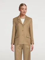 Isca Wool-Blend Blazer