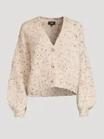 Mollie Puff-Sleeve Cardigan