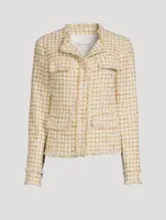 Lurex Tweed Jacket