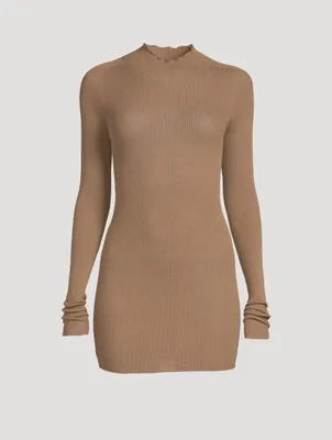 Gethsemane Wool Ribbed Knit Sweater