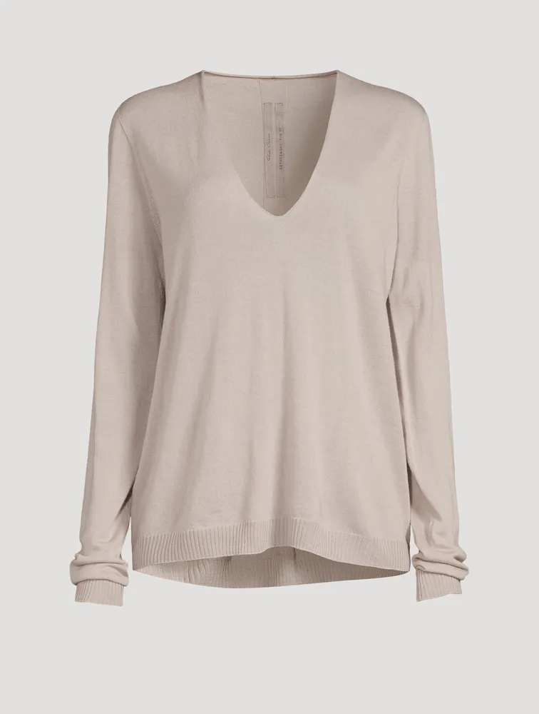 Gethsemane Wool V-Neck Sweater