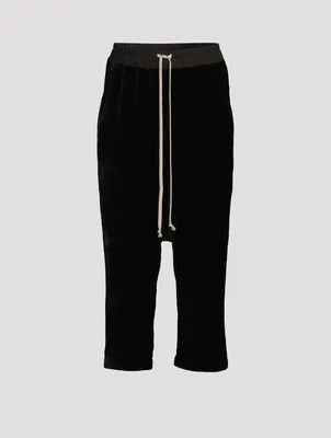 Gethsemane Drawstring Velvet Pants