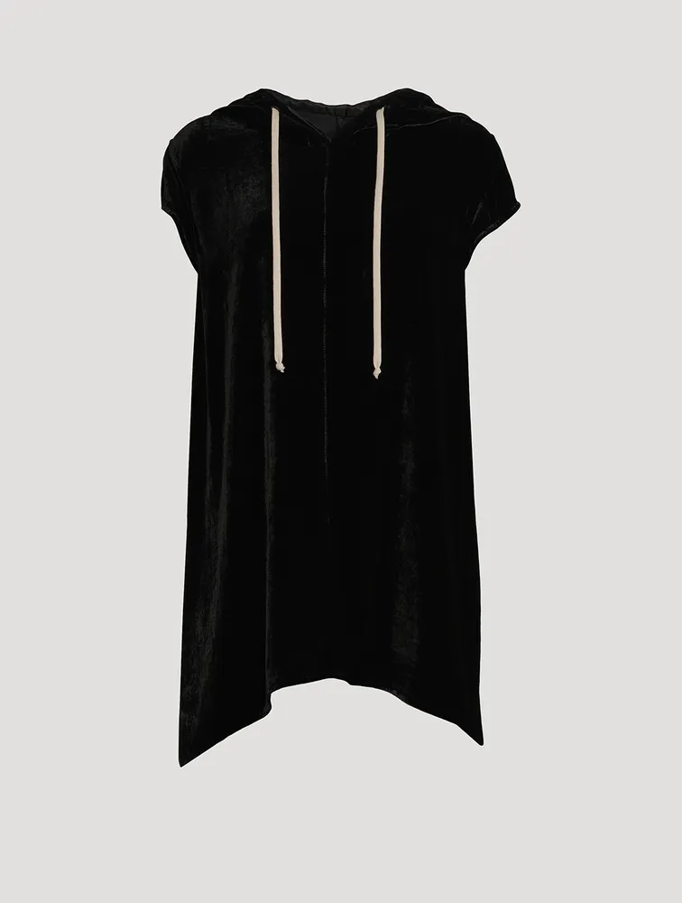 Gethsemane Hooded Velvet Top