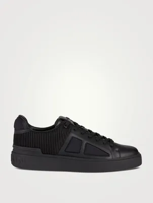 B-Court Leather And Neoprene Sneakers