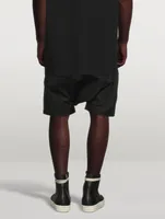 Cotton Stretch Cargo Shorts