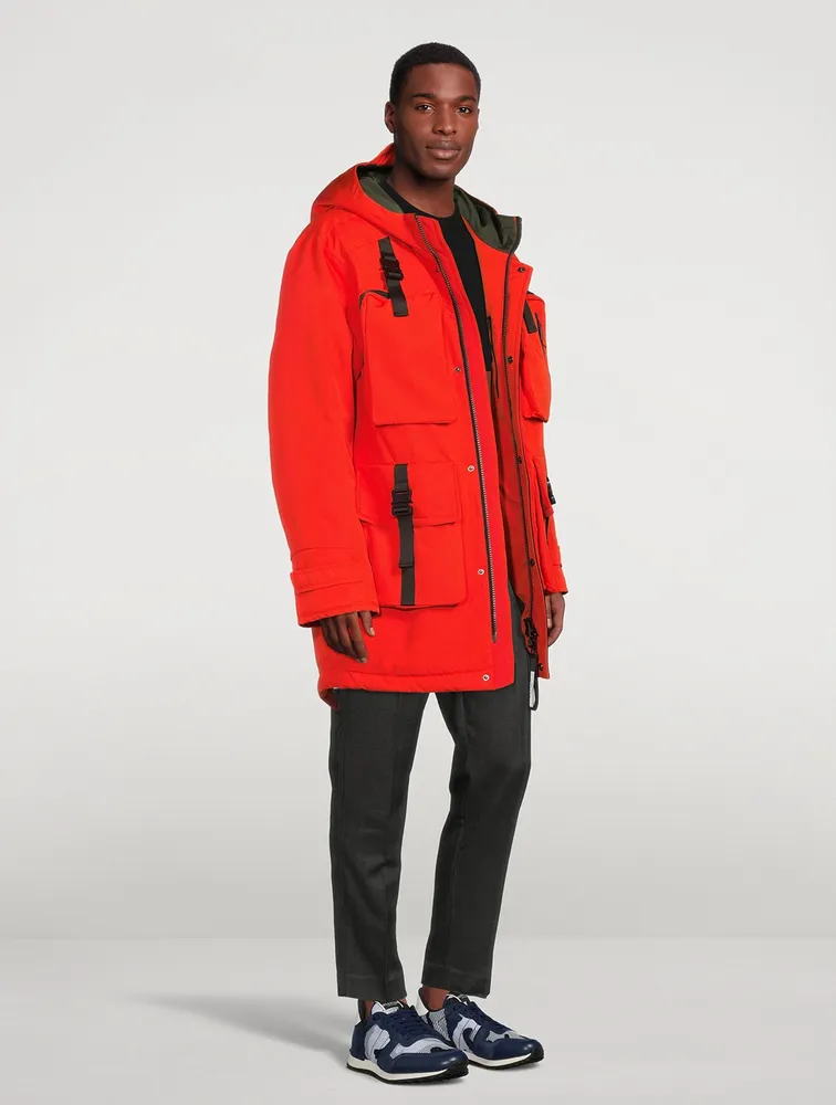 Gunner Oxford Jacket With Hood