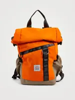Rowlie_30 Upcycled Canvas Rolltop Backpack