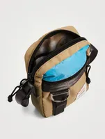 Zeplin Upcycled Canvas Portrait Crossbody Bag