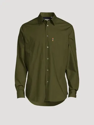 Cotton Poplin Tailored Shirt