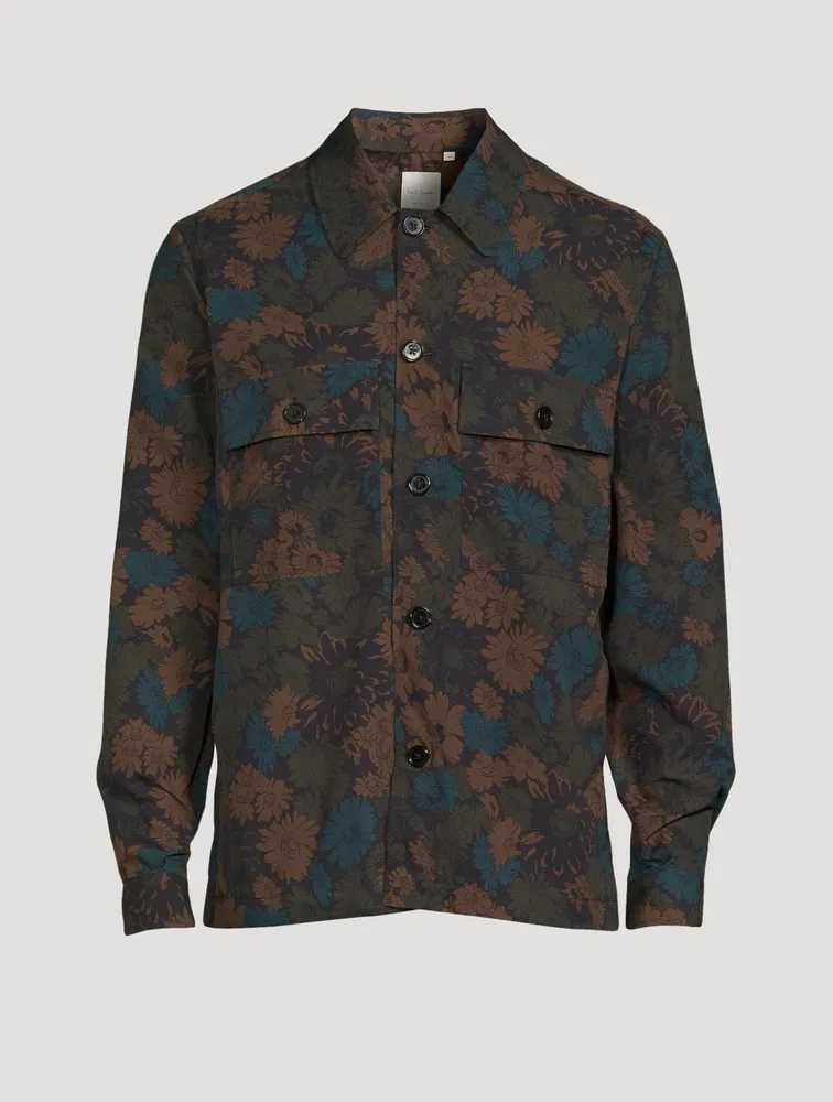 Nylon Shirt Archive Floral Print