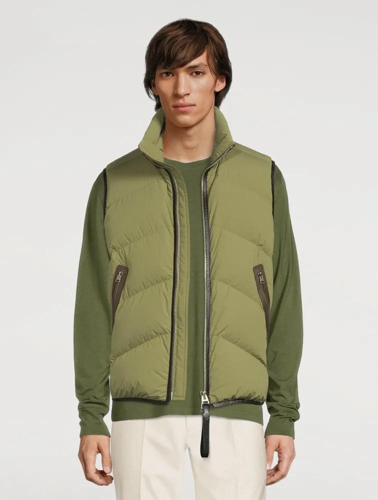 Down Quilted Vest