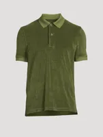 Towelling Polo Shirt