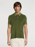 Towelling Polo Shirt