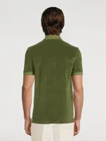 Towelling Polo Shirt