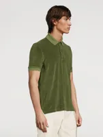 Towelling Polo Shirt