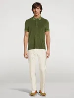 Towelling Polo Shirt
