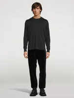 Velour Drawstring Sweatpants