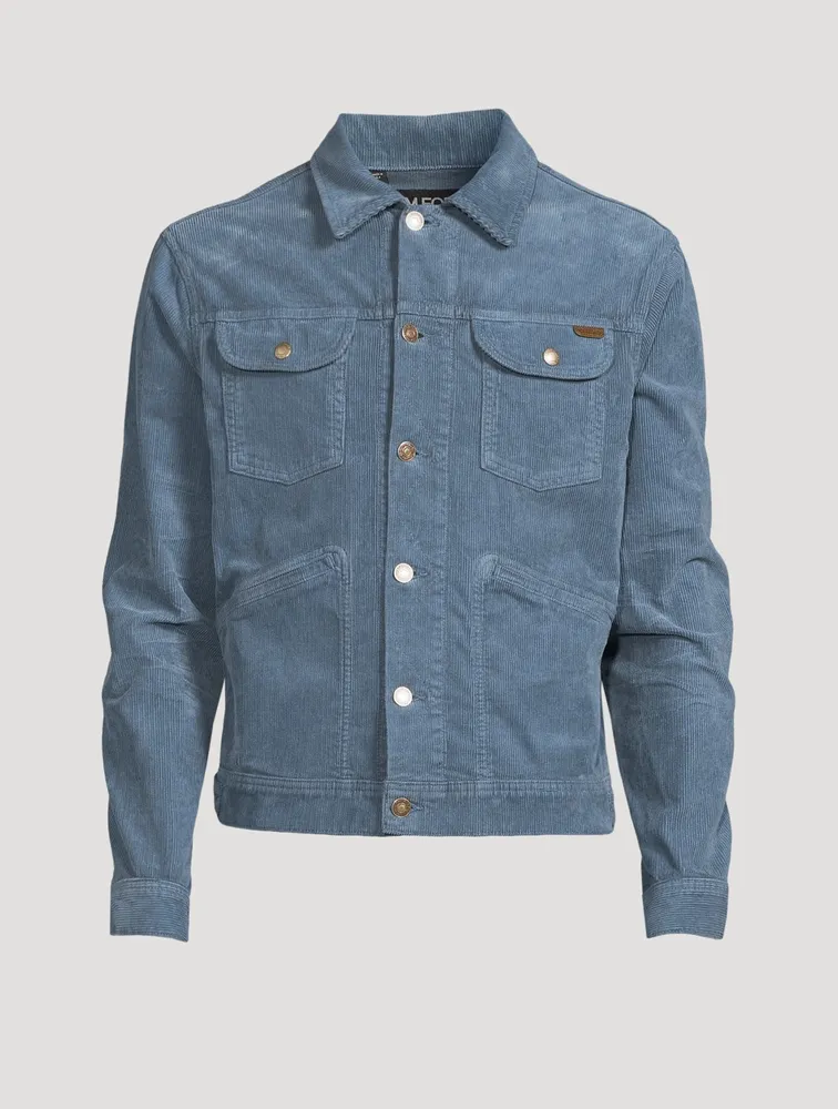 12 Waves Washed Corduroy Jacket