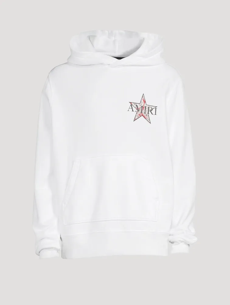 Paisley Star Cotton Hoodie