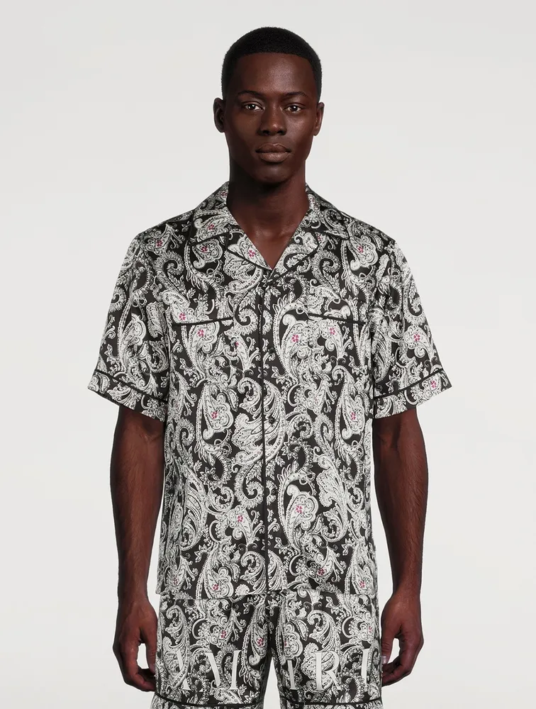 Paisley Pajama Shirt