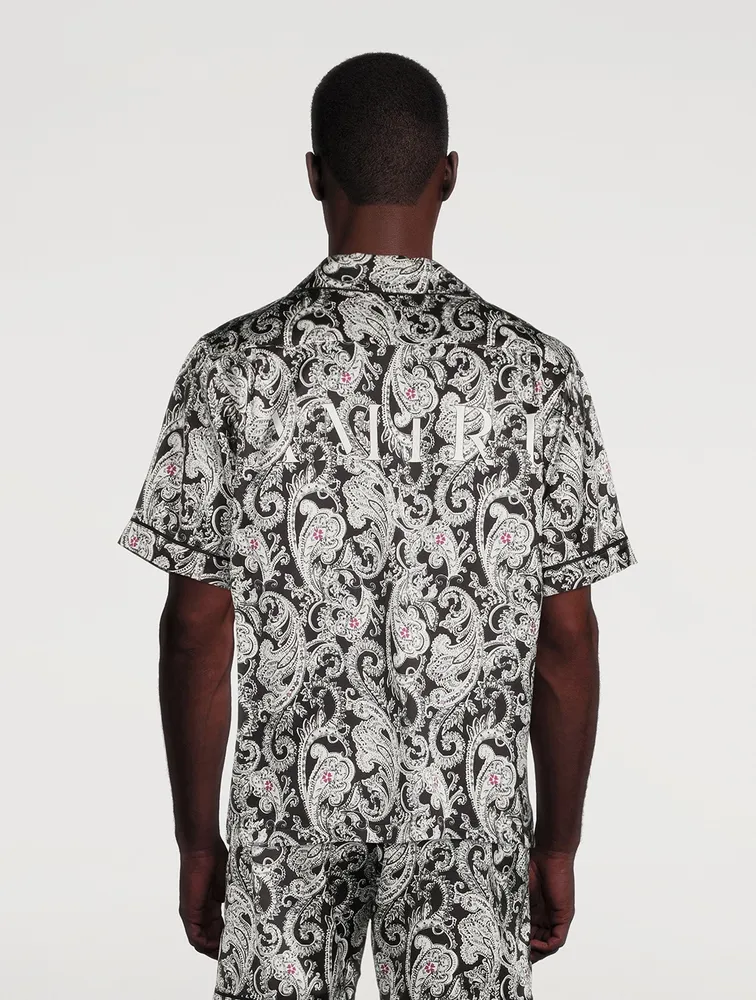 Paisley Pajama Shirt