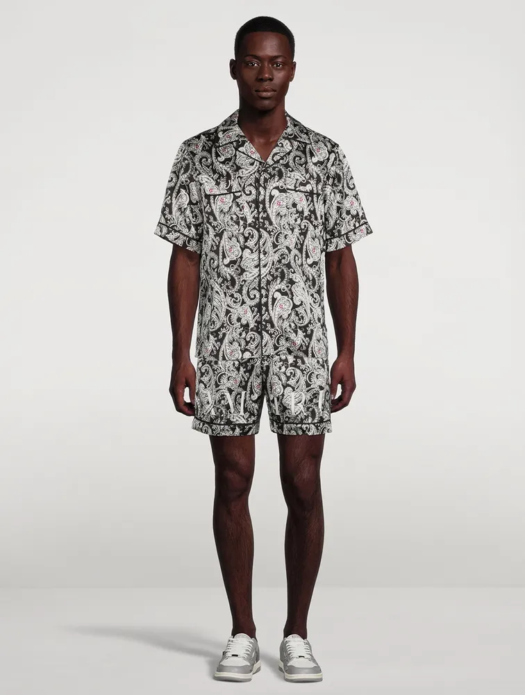 Paisley Pajama Shirt