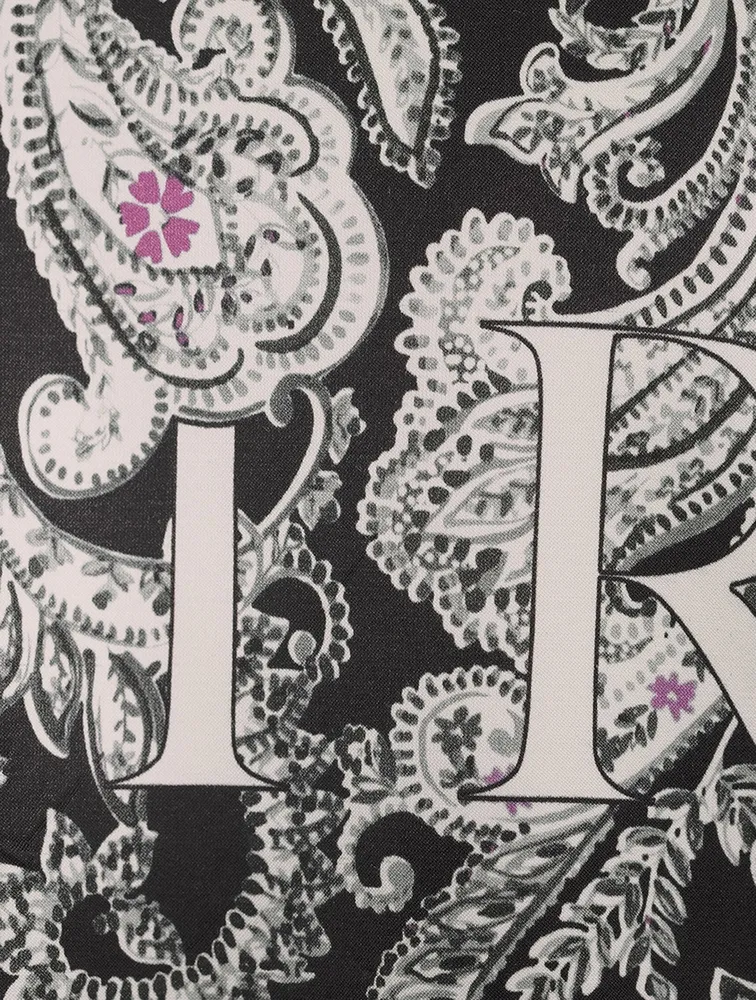 Paisley Pajama Shirt