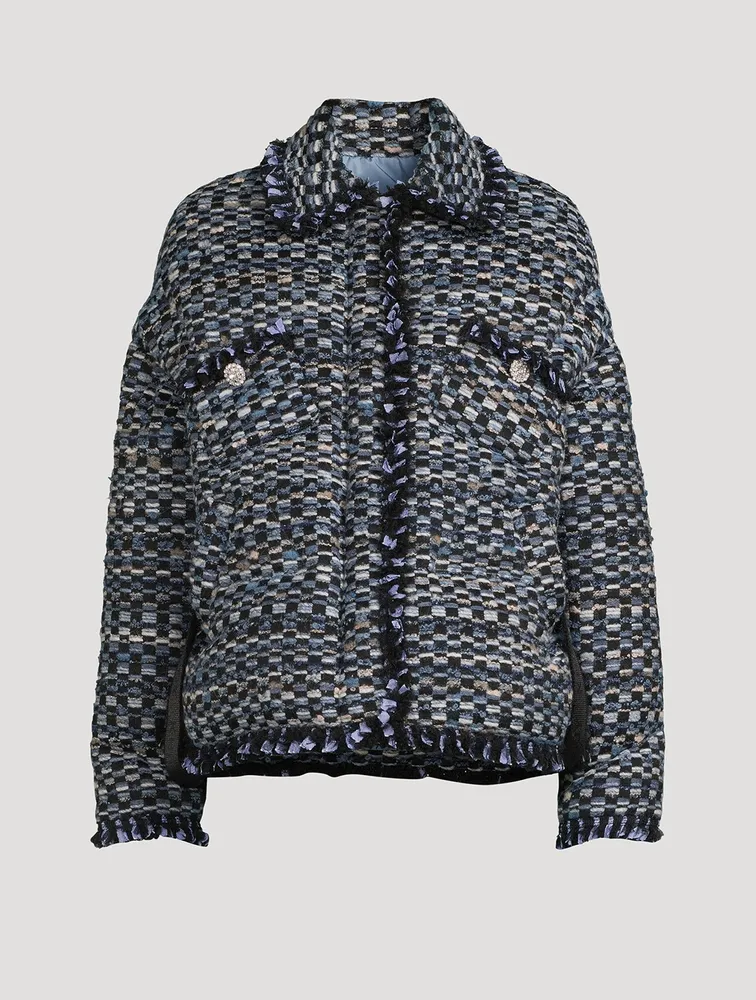 Killer Tweed Down Puffer Jacket