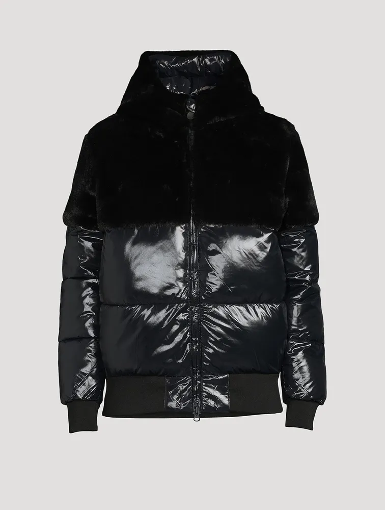 Ginerva Faux Fur Hooded Jacket