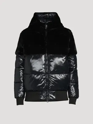 Ginerva Faux Fur Hooded Jacket