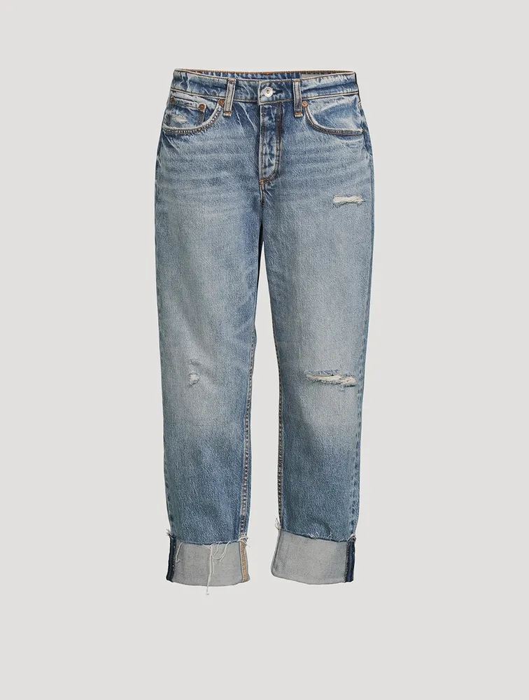 Rosa Mid-Rise Boyfriend Jeans