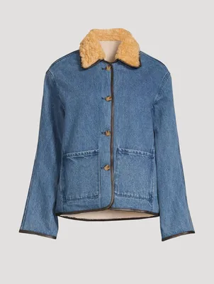 Townes Reversible Sherpa Denim Jacket