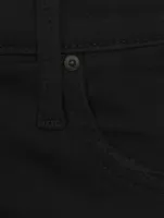 Rider High-Waisted Straight-Leg Jeans