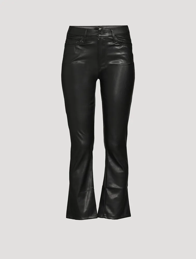The Insider Faux Leather Bootcut Pants