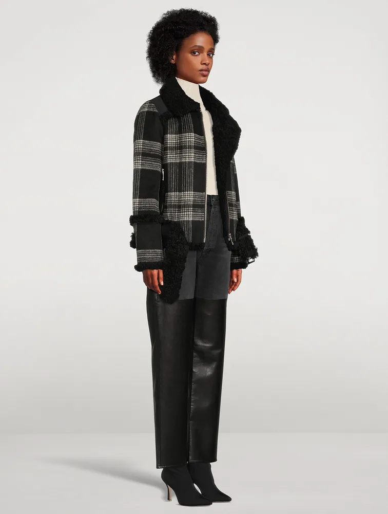 Kechika Wool And Mohair Biker Jacket