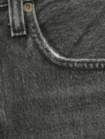 Balloon Curved Ultra High-Waisted Jeans