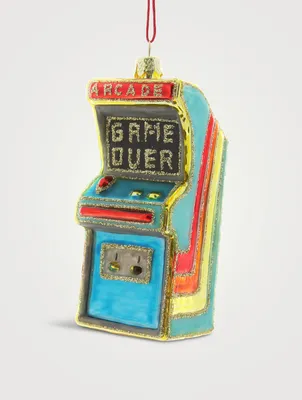 Vintage Arcade Glass Ornament