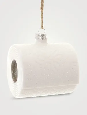 Toilet Paper Glass Ornament
