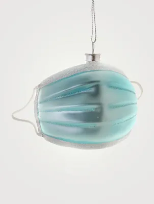 Mask Glass Ornament