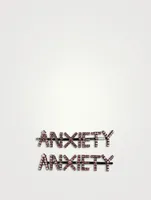 Set of Two Anxiety Crystal Hair Pins