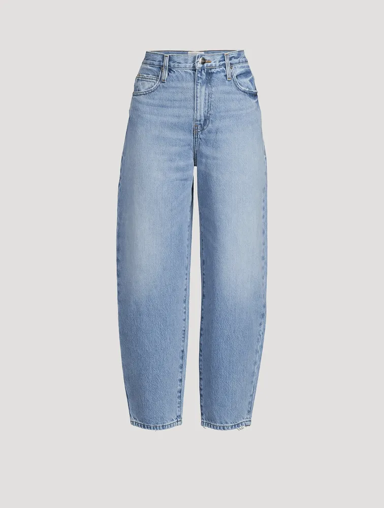 Ultra High-Rise Barrel-Leg Jeans