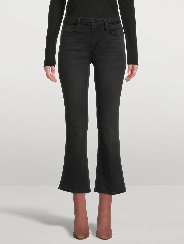 Le Crop Mini Bootcut Jeans