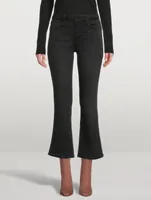 Le Crop Mini Bootcut Jeans