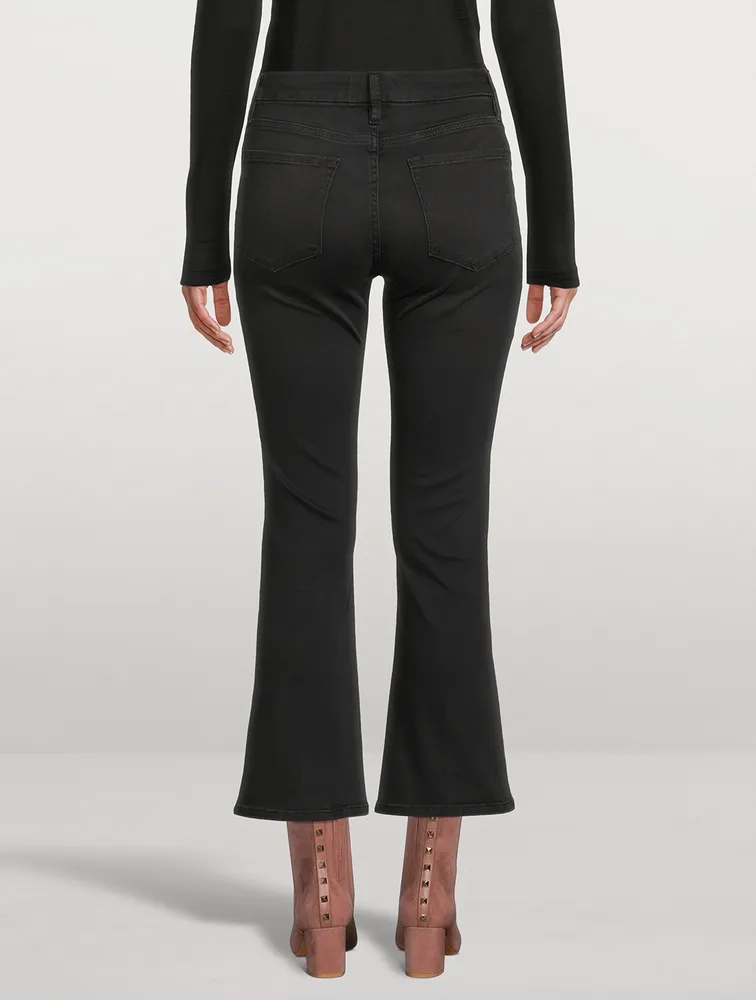 Le Crop Mini Bootcut Jeans