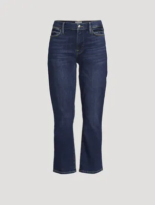 Le High Straight-Leg Jeans