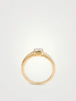 18K Gold Diamond Ring