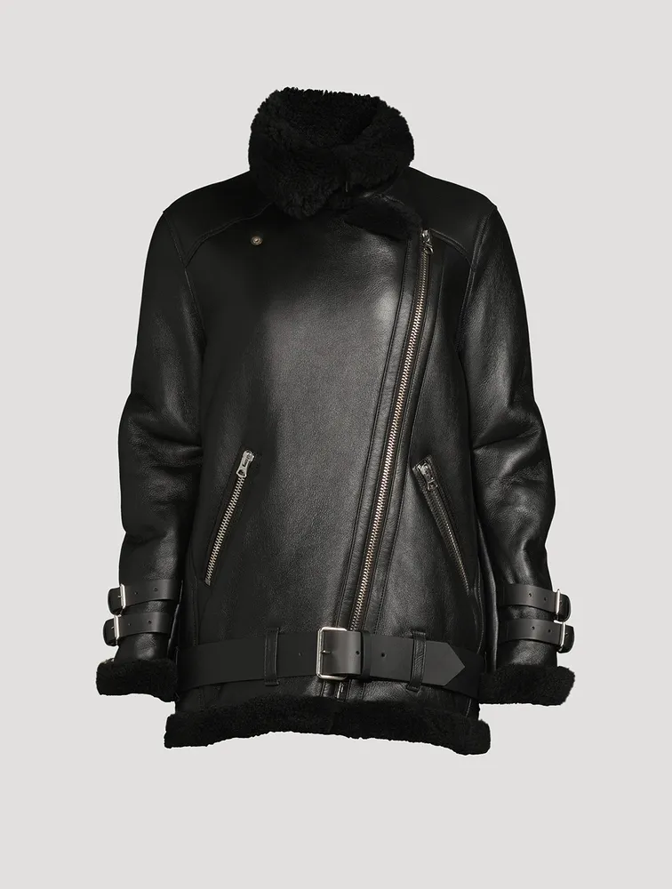 Shearling Aviator Jacket
